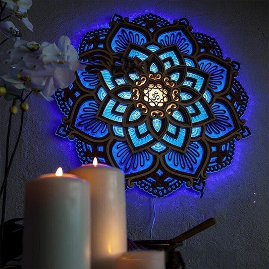 Yoga Room Creative Datura Atmosphere Night Light